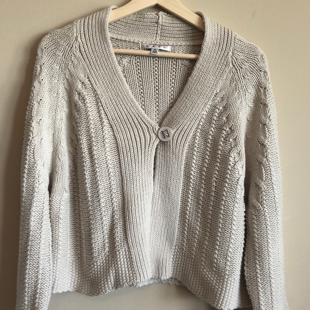 Giving to Goodwill soon. Cabi sweater